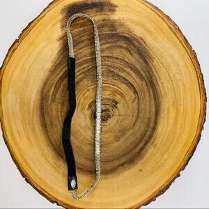 Glass Baguette Bead Stretch Headband OSFA